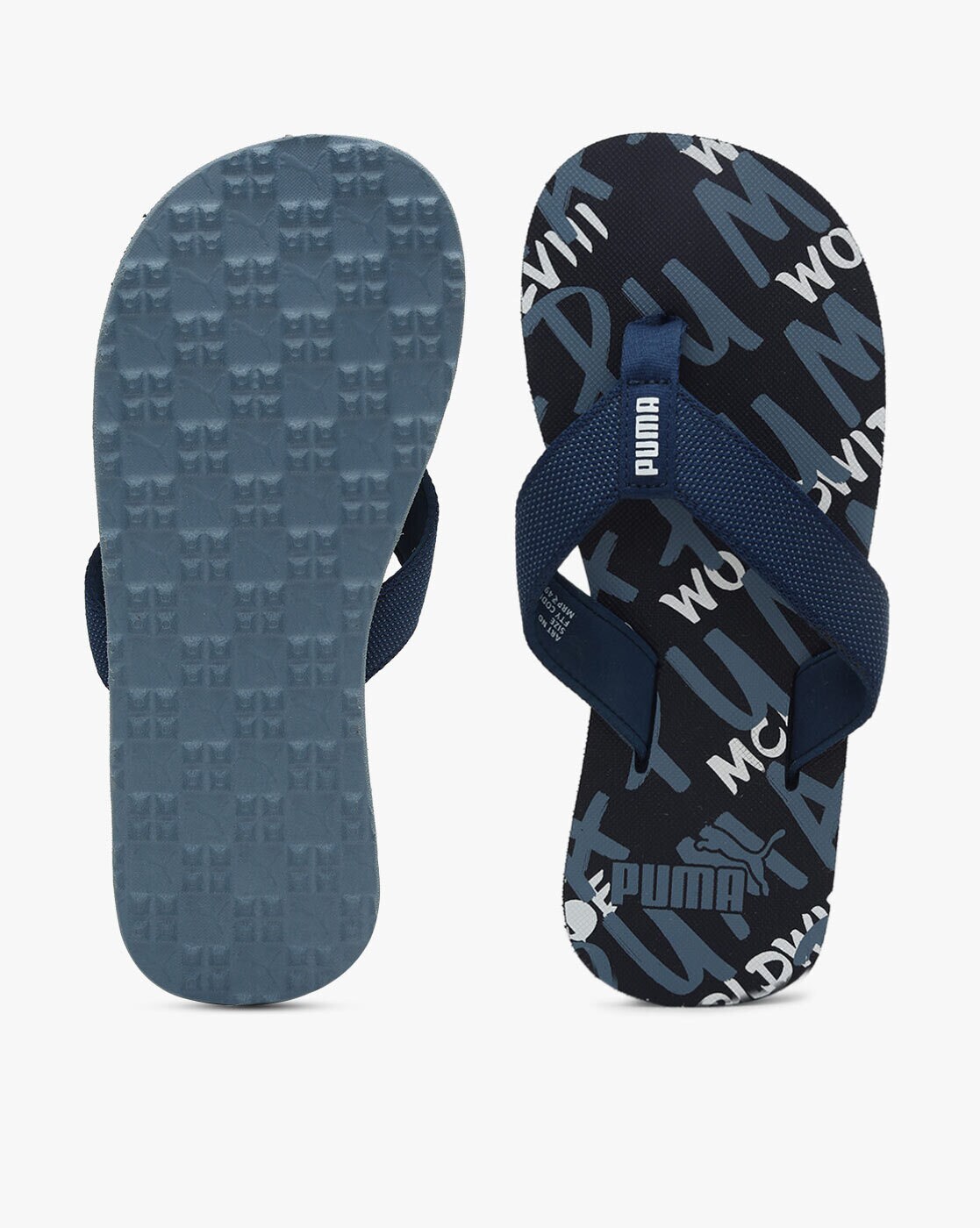 Buy Blue Flip Flop Slippers for Men by Puma Online Ajio