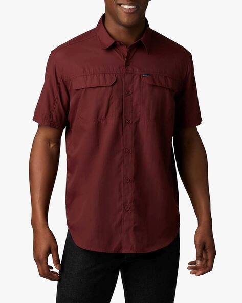 Buy Maroon Shirts for Men by Columbia 