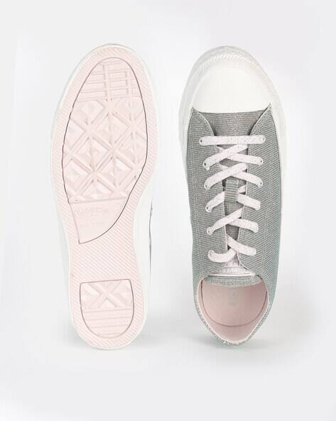 converse frilly thrills grey