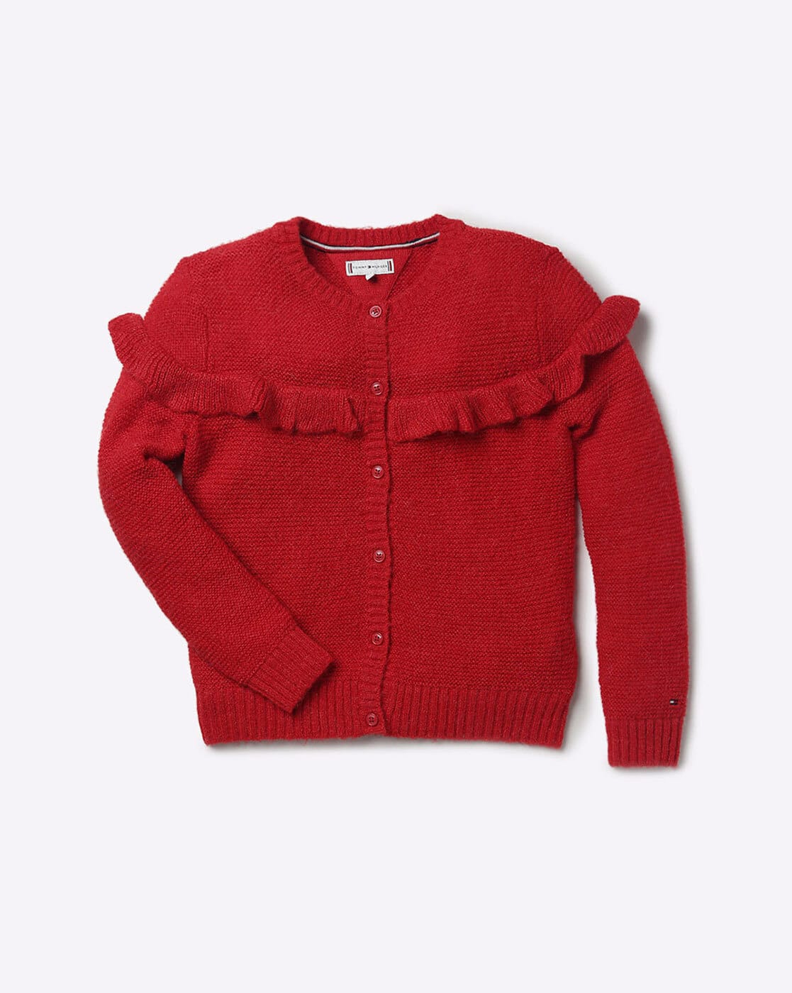 tommy hilfiger red sweater