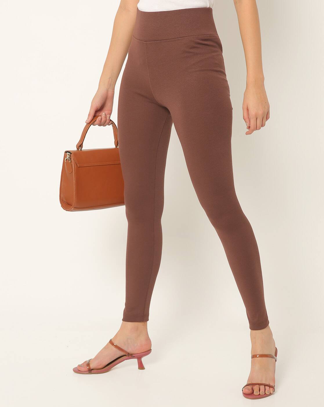 brown leggings