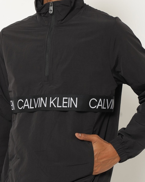 Calvin klein Windbreaker Jacket Black | Traininn