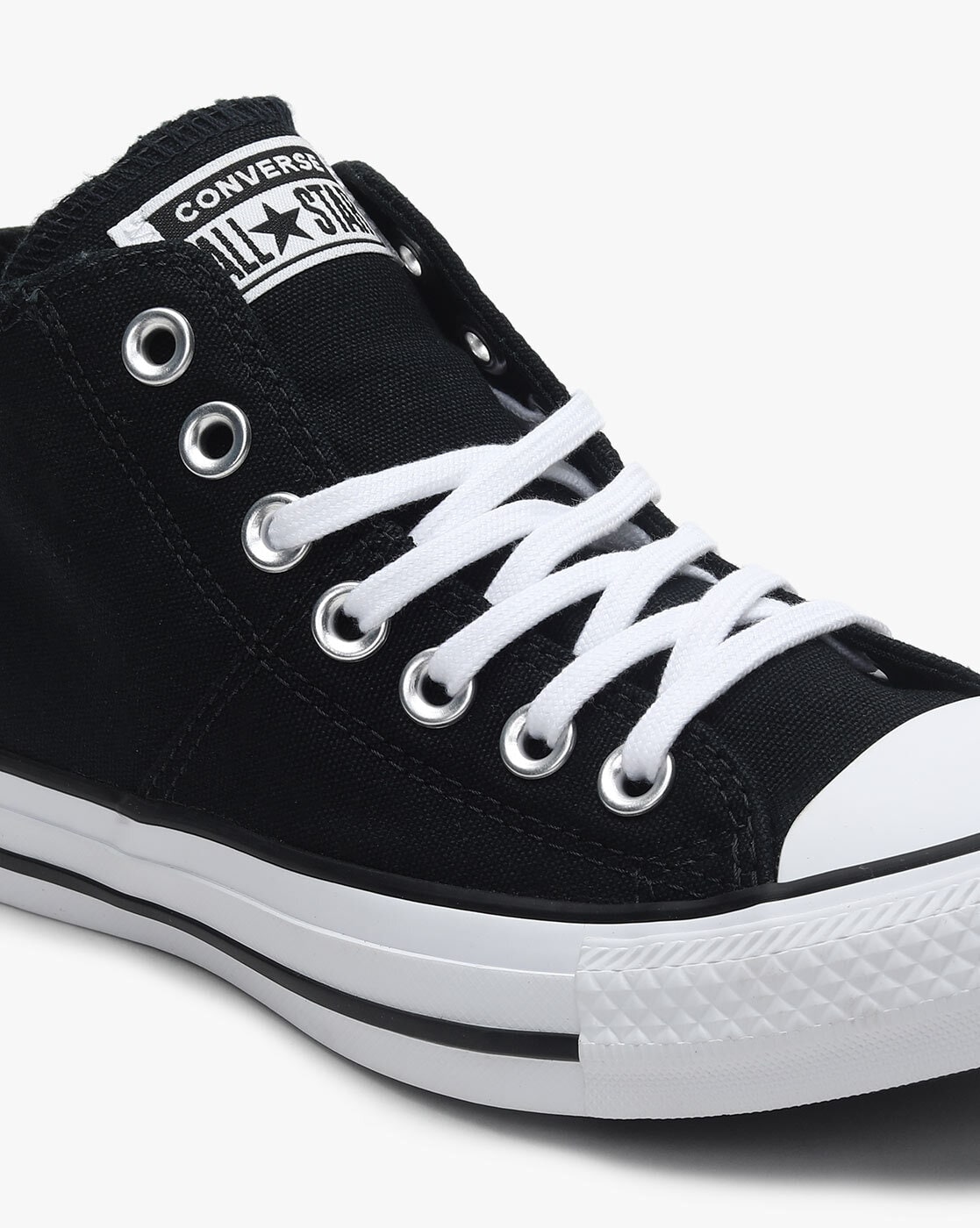 Black converse online sandals