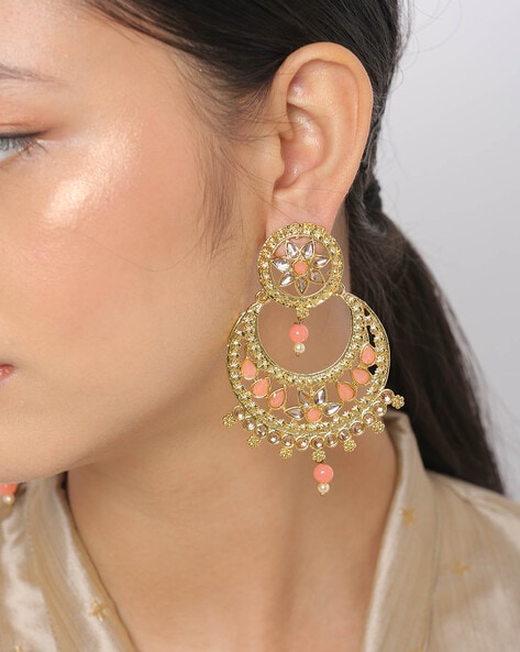 peach earrings online