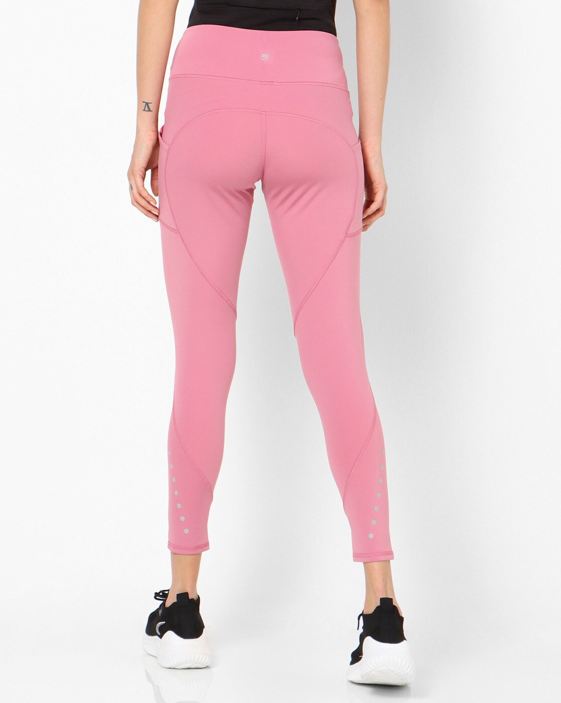 Buy Pink Leggings for Women by Teamspirit Online