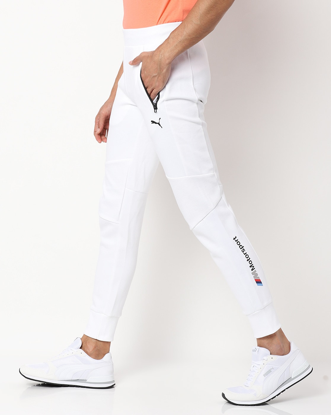 Puma Men's Regular Track Pants (605955_White_XS) : Amazon.in: Clothing &  Accessories