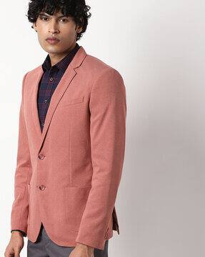 peach blazer men