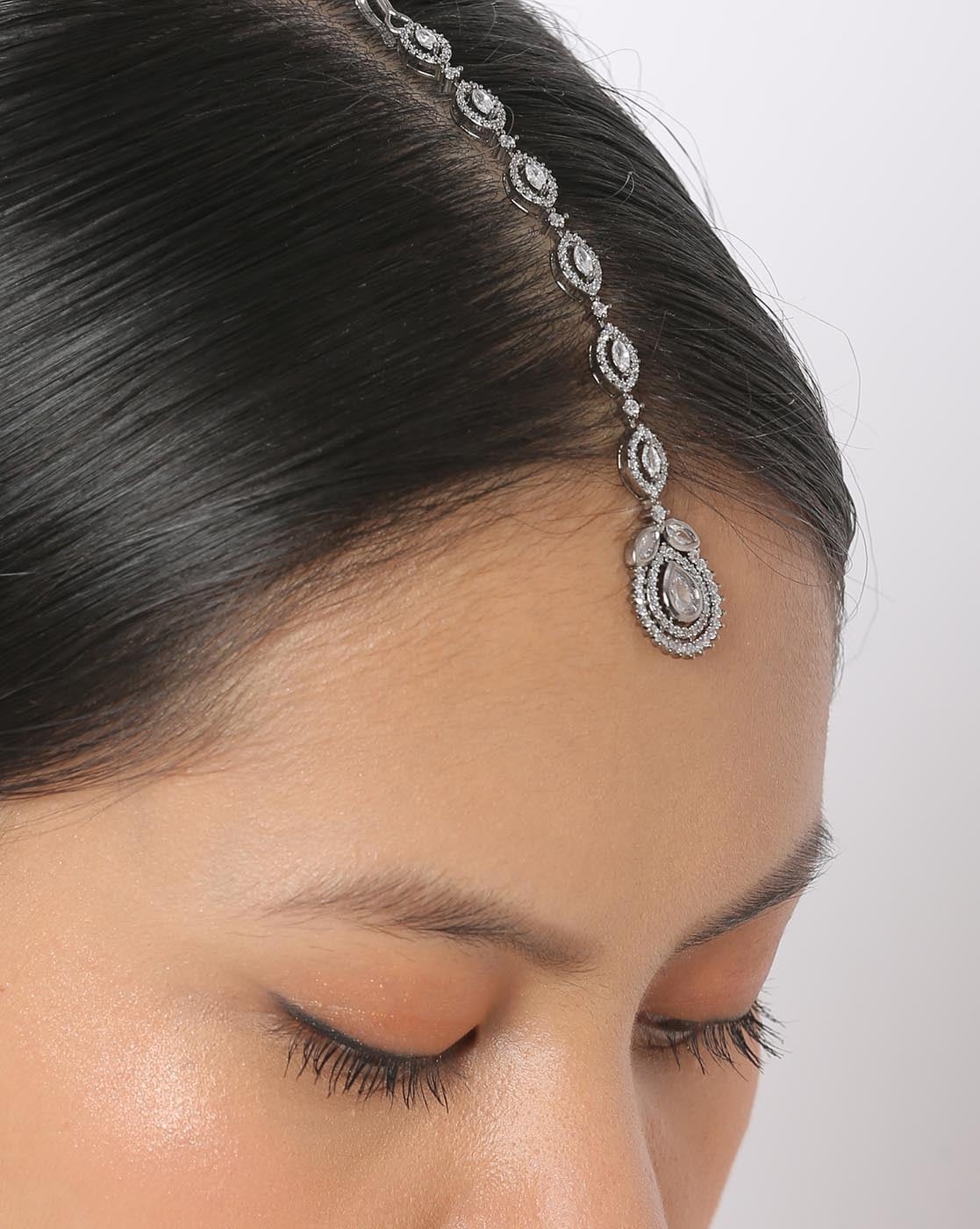 Buy Silver-toned TraditionalJewellery for Women by Priyaasi Online ...