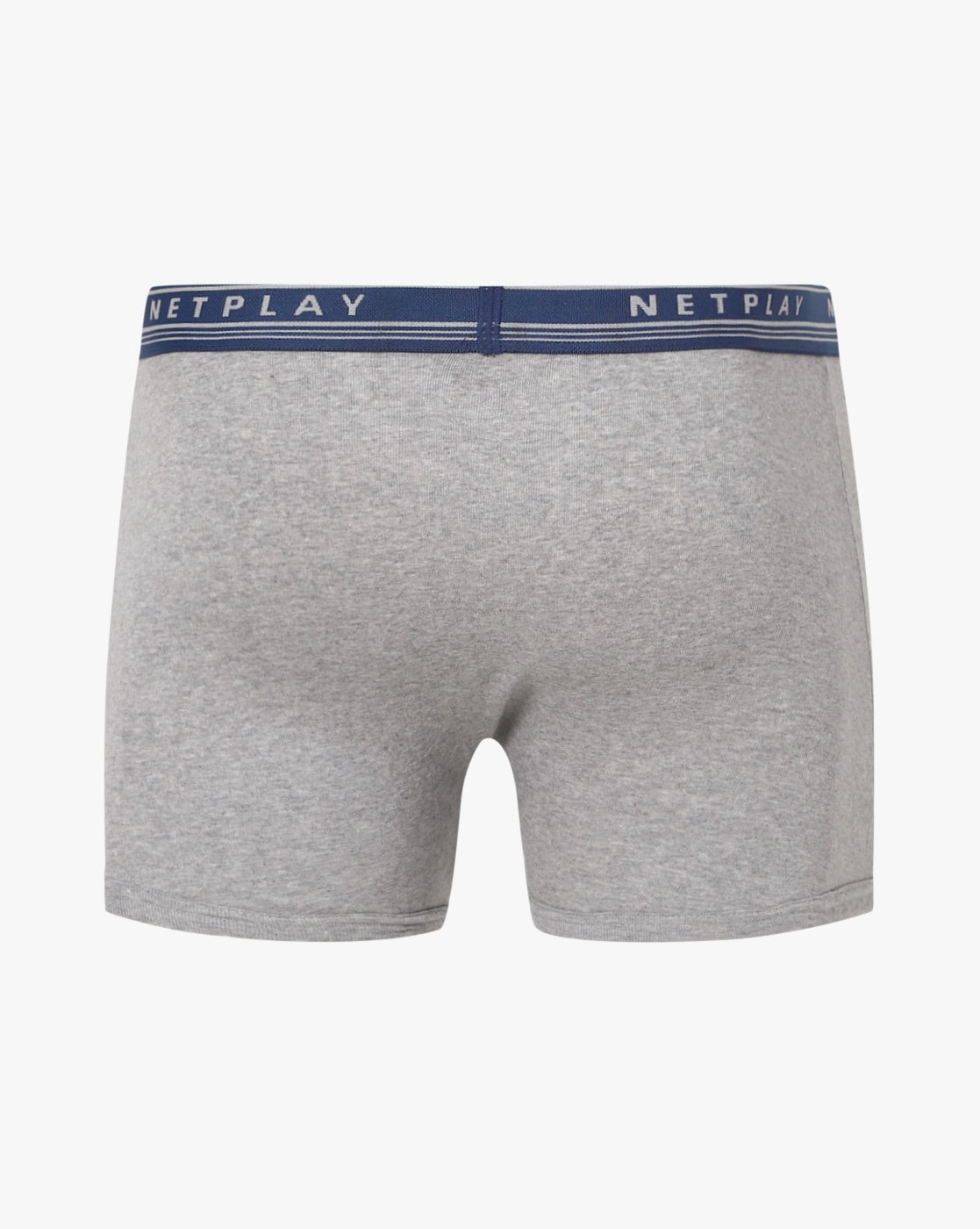 Buy Black & Grey Melange Boxers for Men by NETPLAY Online