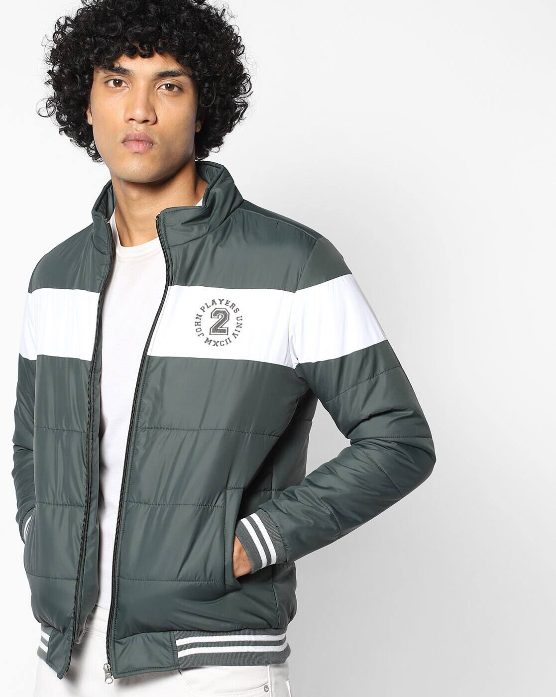 john players bomber jacket