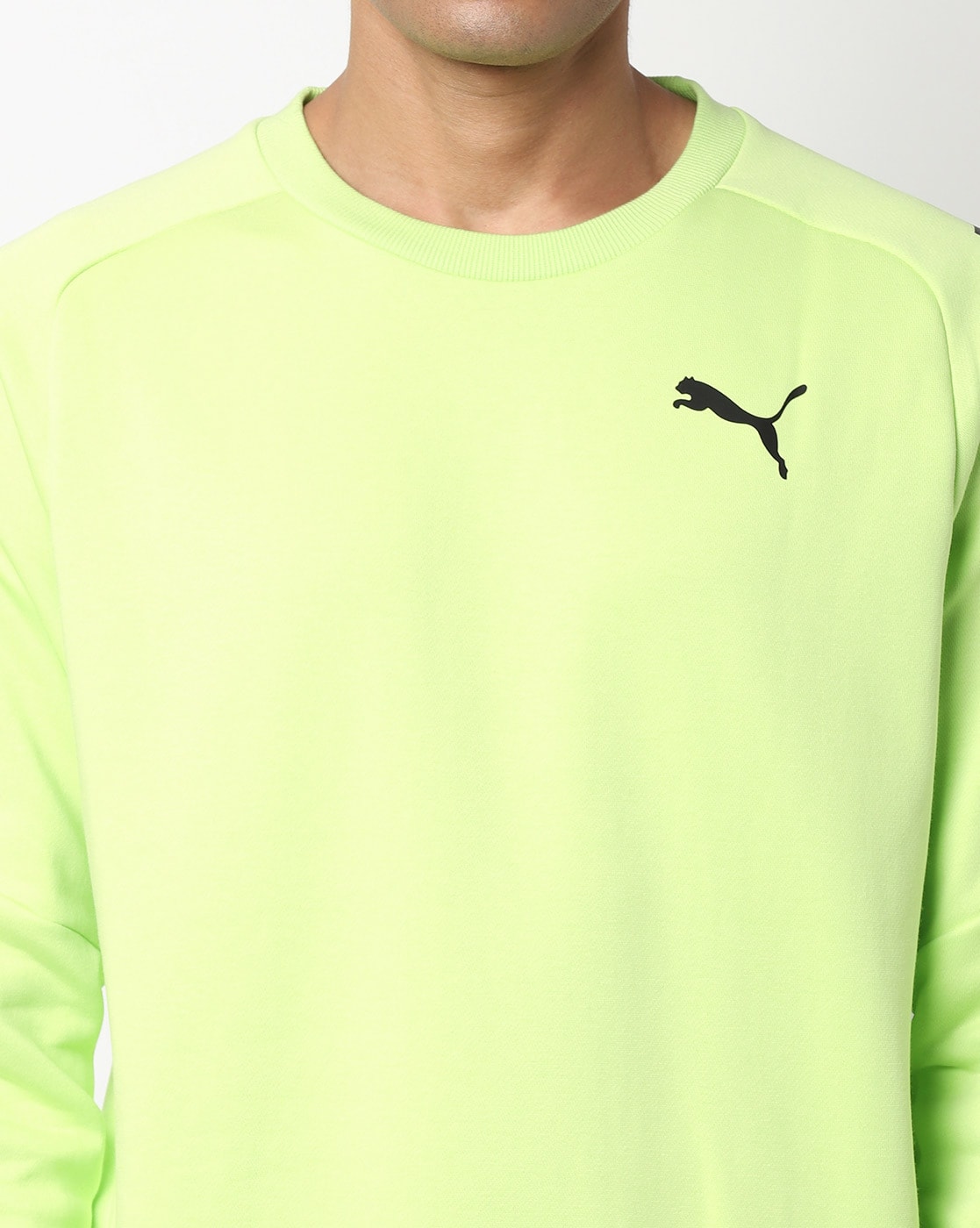 lime green puma hoodie