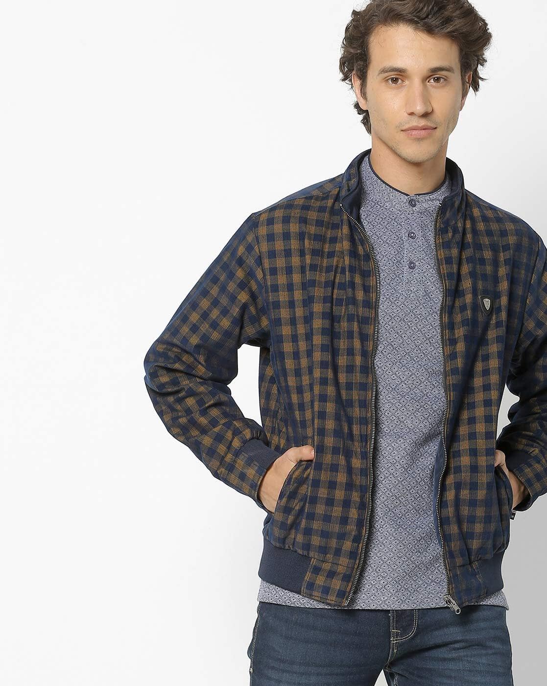 Buy Navy Jackets \u0026 Coats for Men by 