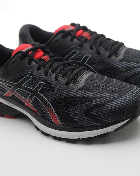 Asics gt 2000 8 black cheap red