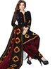 Crepe Printed Unstitched Salwar Suit Dress Material