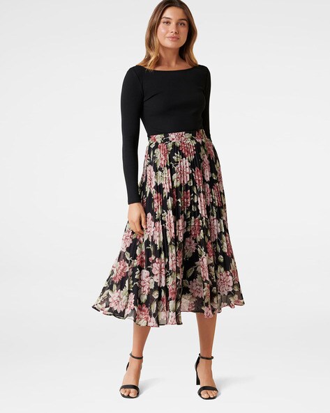 Floral skirt forever clearance new