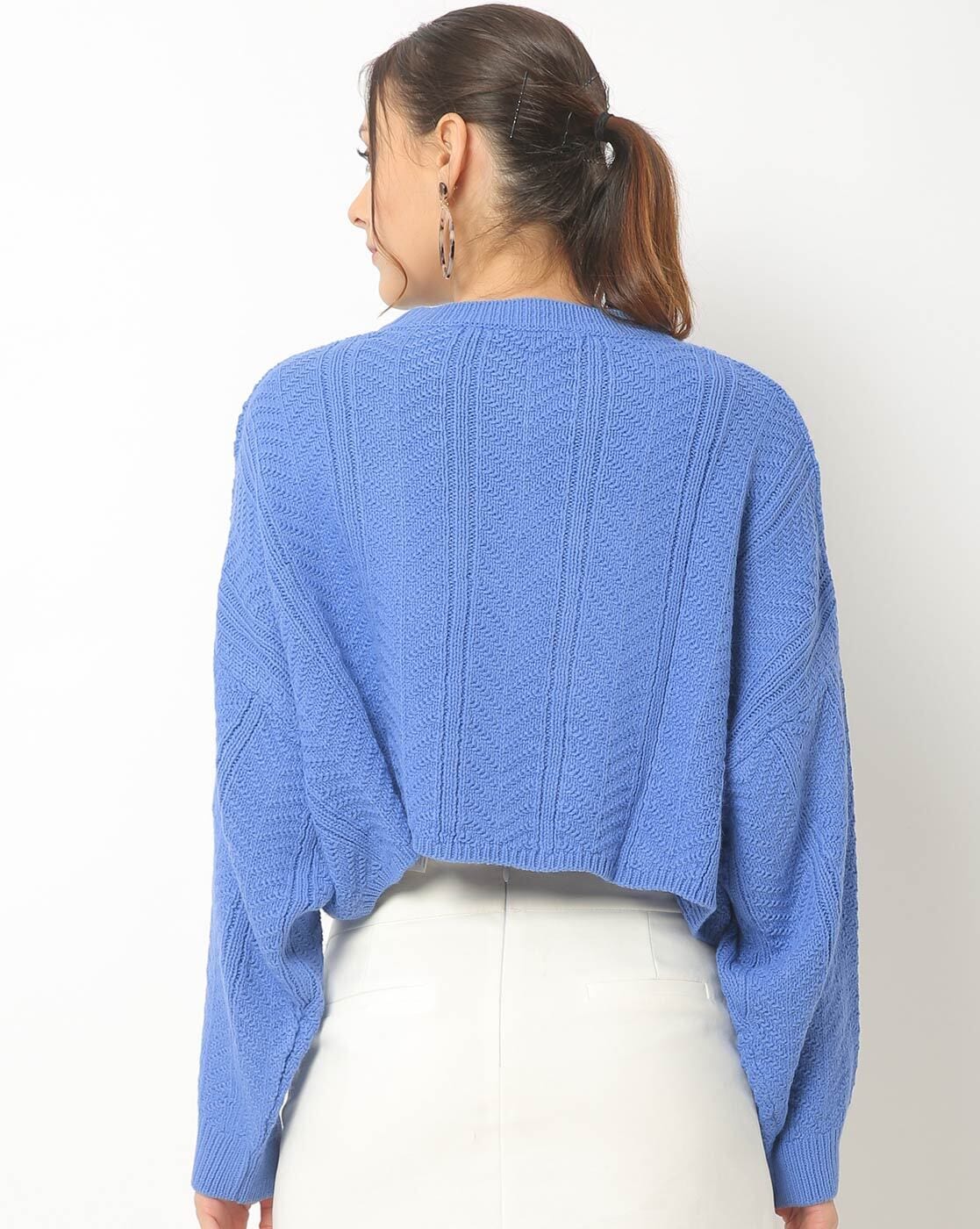 Buy Blue Sweaters & Cardigans for Women by TRENDYOL Online