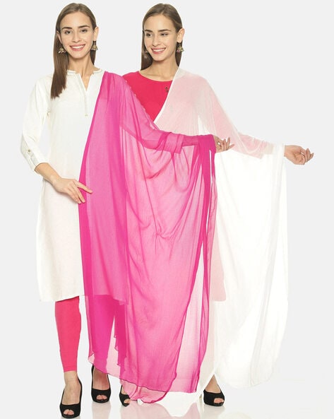 Pack of 2 Textured Shawl Price in India