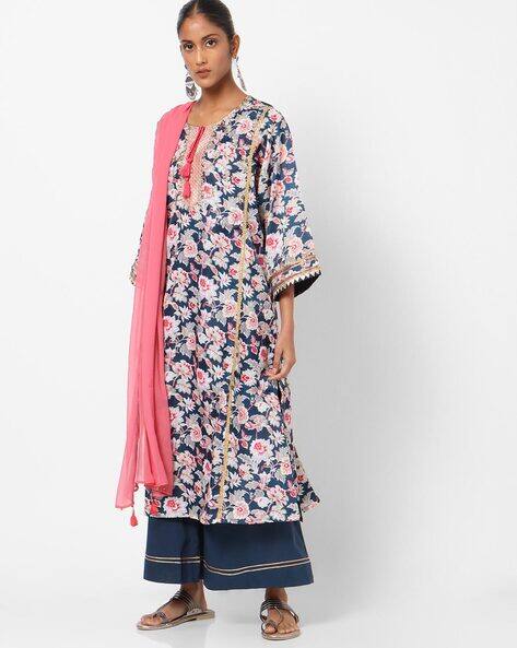 Kurta with palazzo pants and dupatta Clearance