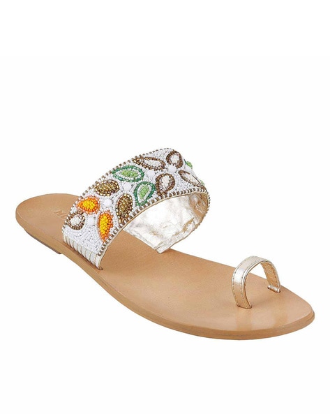 Beaded toe ring discount sandals