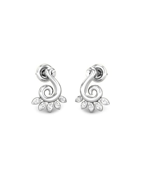 Kalyan jewellers deals silver earrings