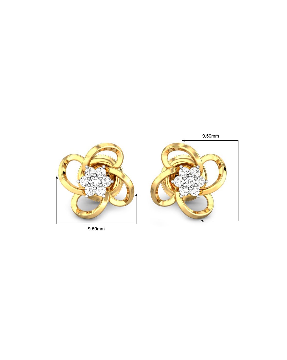 Raneecoco 18K Gold Stud Earrings Are Up to 49 Off on Amazon