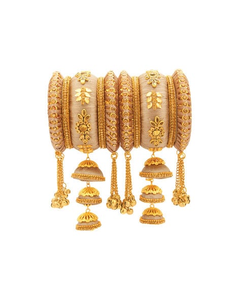 Thread bangles clearance with hangings