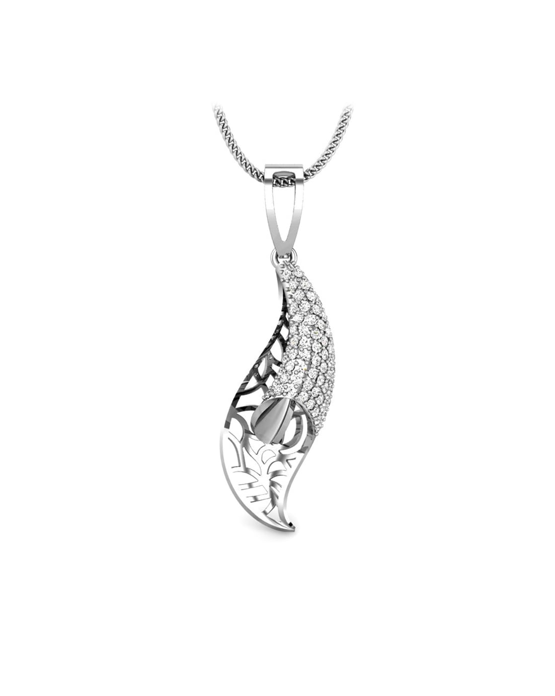 Buy White Gold Necklaces & Pendants for Women by Candere By Kalyan  Jewellers Online