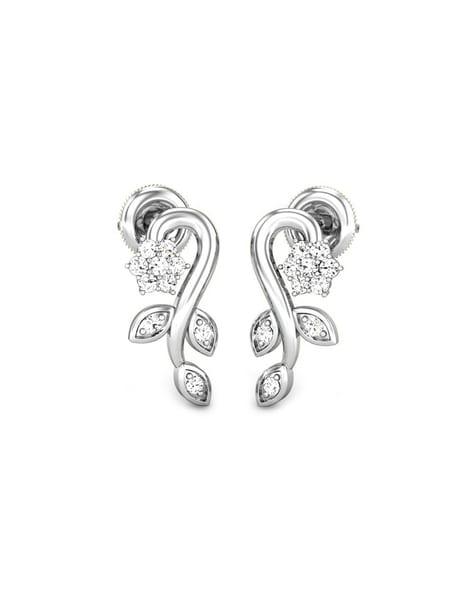 Diamond Earrings in Platinum | Tiffany & Co.