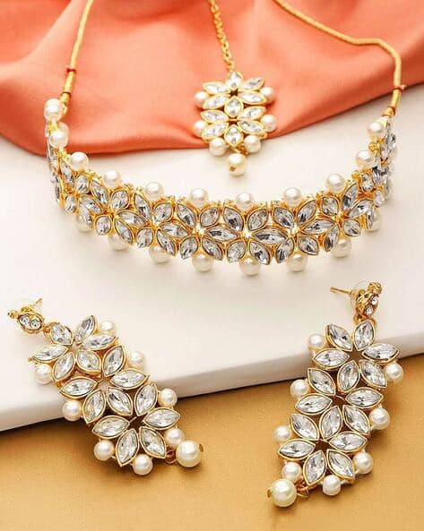 Buy White FashionJewellerySets for 