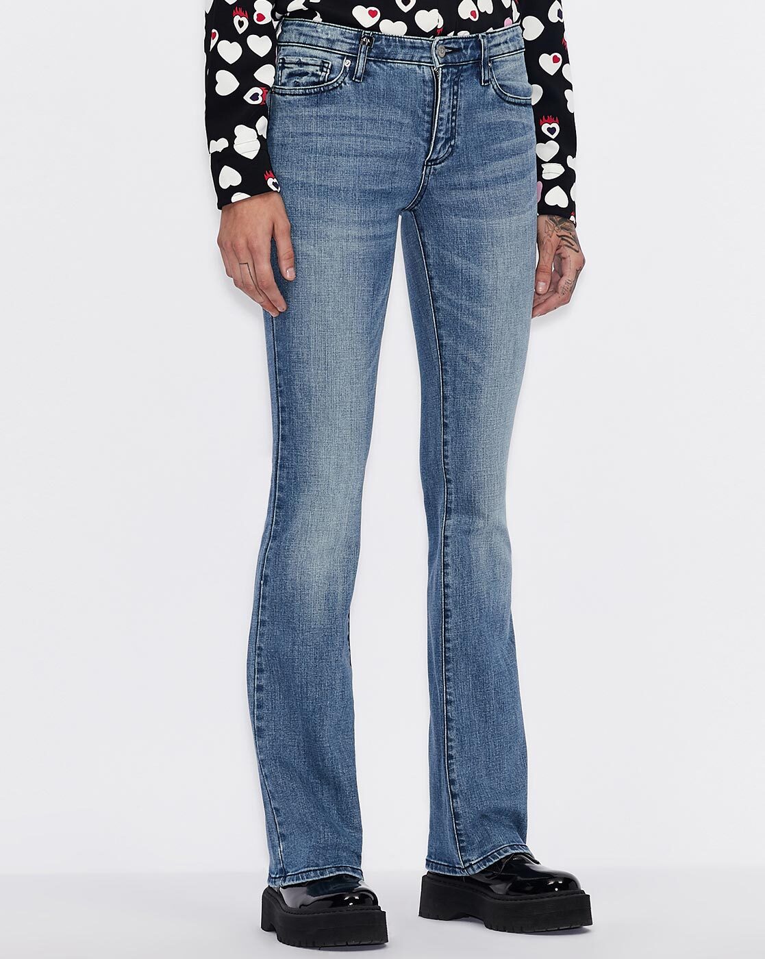 Armani on sale bootcut jeans