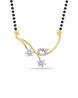 18 KT Yellow Gold Diamond Pendant