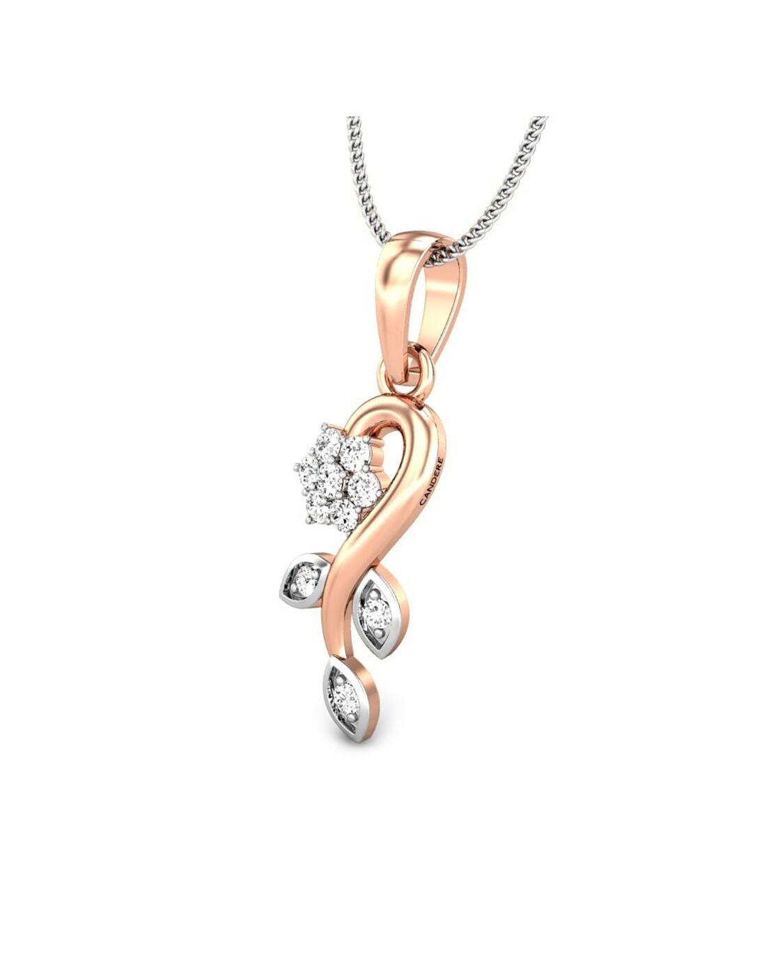 Buy Rose Gold Necklaces \u0026 Pendants for 