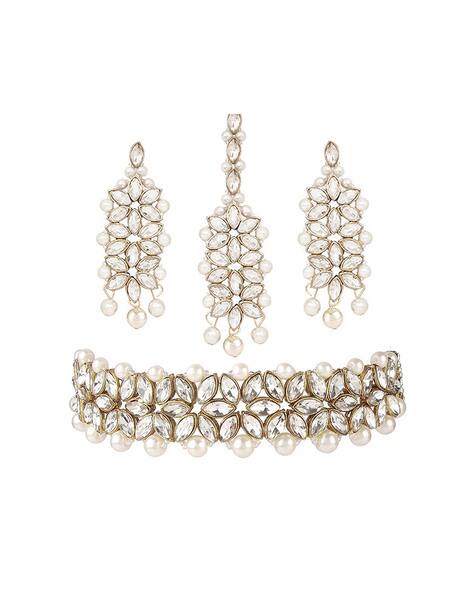 Buy White FashionJewellerySets for 
