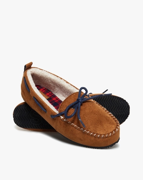Mens superdry moccasin 2025 slippers