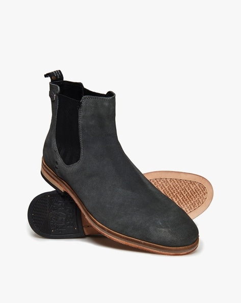 Buy Grey Boots for Men by SUPERDRY Online Ajio