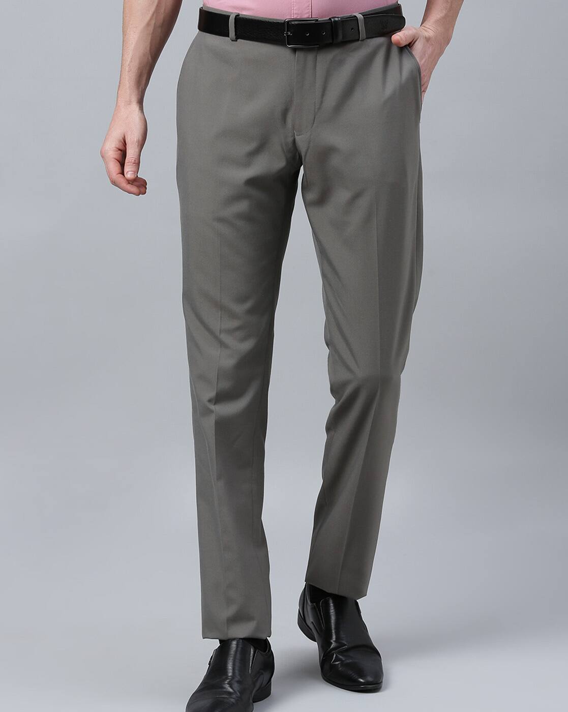 Buy Ash Grey Trousers \u0026 Pants for Men 