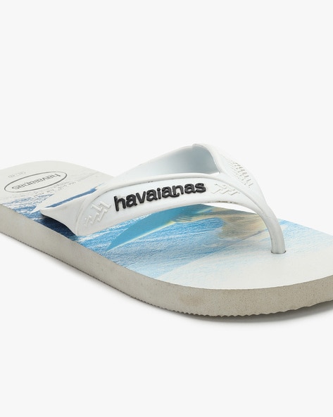 Buy White Flip Flop Slippers for Men by Havaianas Online Ajio