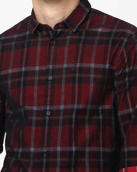 Buy Red Shirts for Men by ARMANI EXCHANGE Online Ajio