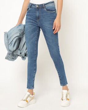 kraus high waist black jeans
