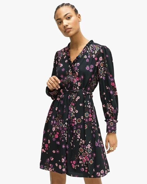 Kate spade shop eyelet wrap dress