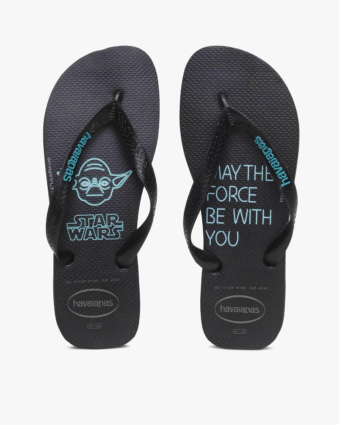 Textured Thong Strap Flip Flops