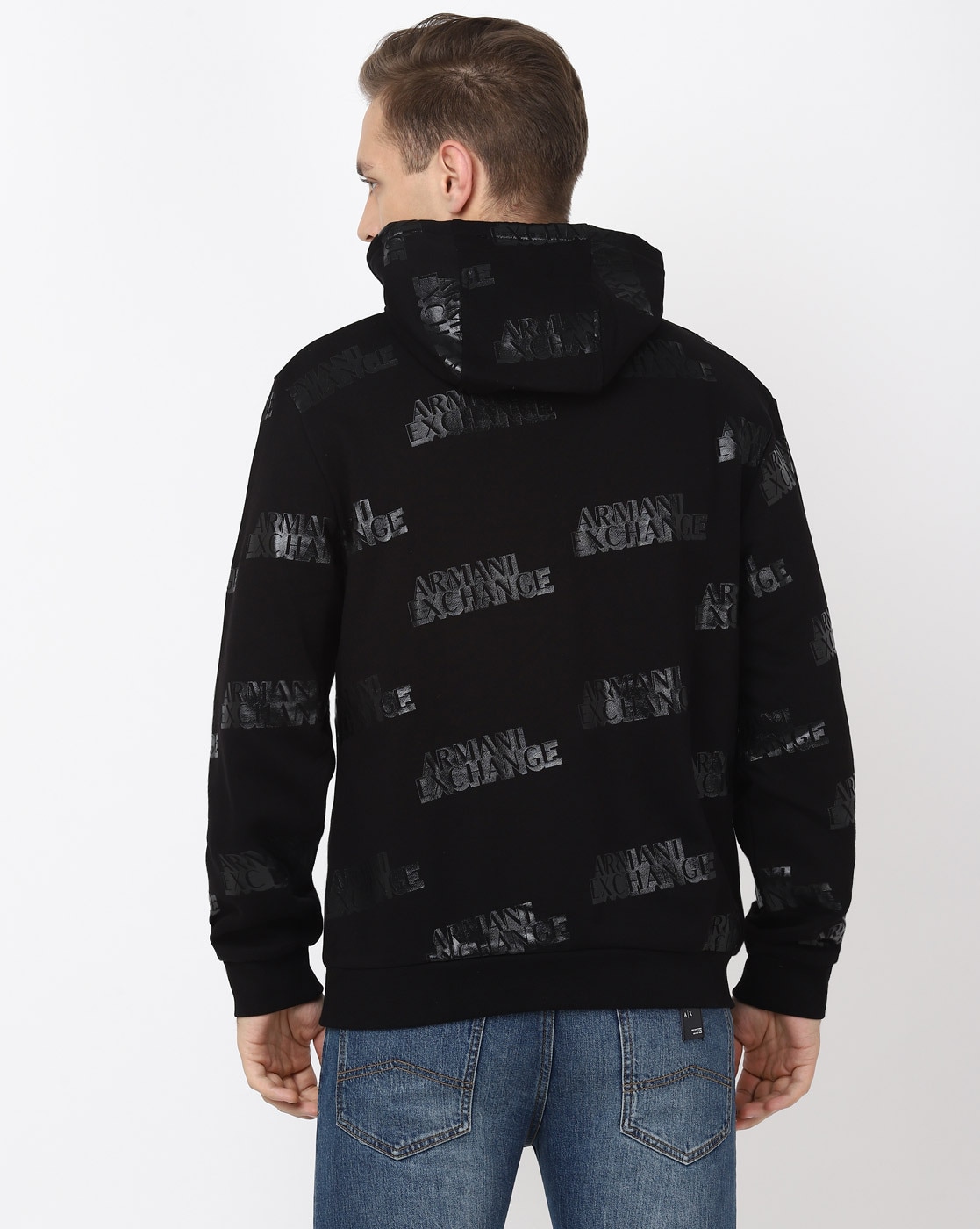 Buy Black Sweatshirt & Hoodies for Men by ARMANI EXCHANGE Online