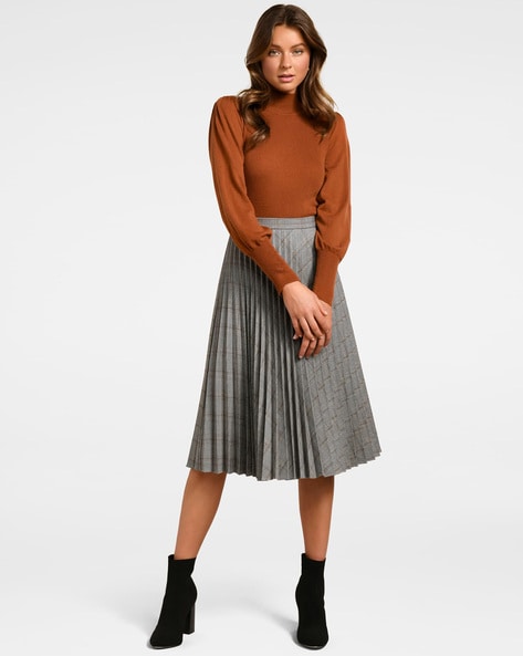 Buy Lea Pleated Skirt - Forever New