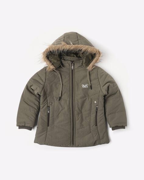 girls olive jacket