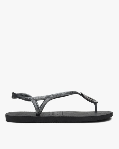 Buy Havaianas Black Sandalias Luna Cf Sandals Online