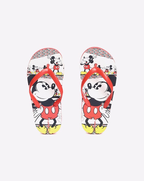 Disney Micky Mouse Thong-Strap Flip-Flops