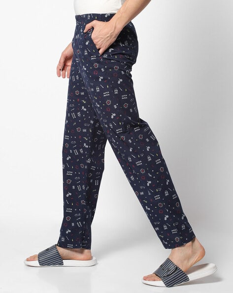 Printed Pyjamas with Elasticated Waist