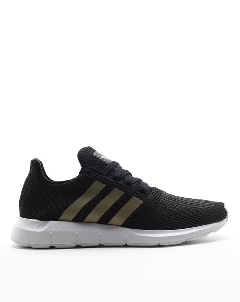 Adidas black and gold hotsell swift run