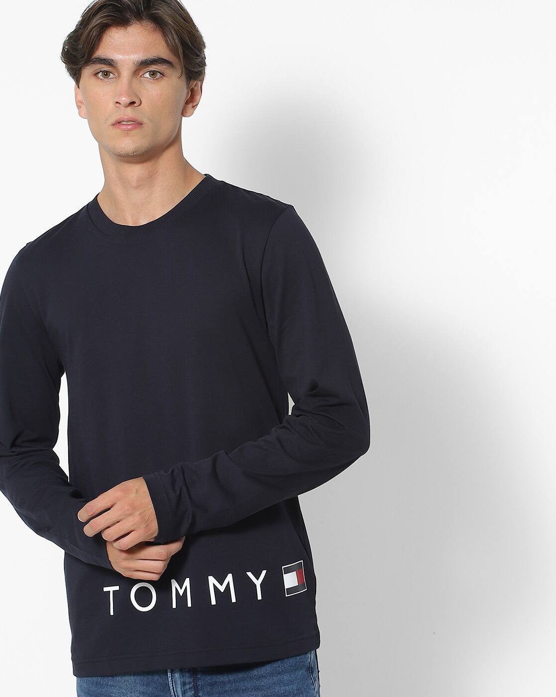 tommy hilfiger full sleeve t shirts
