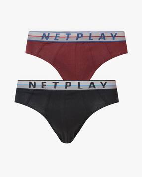 netplay Pack of 2 Briefs with Elasticated Waistband-picture-16
